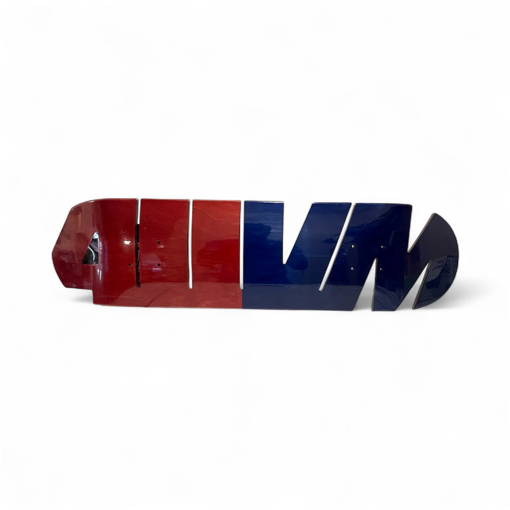 411VM | Cut Out EX-7 Deck | 8.0 Red/Blue