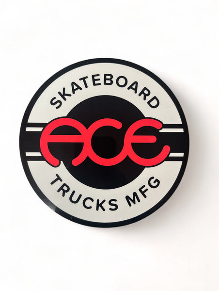 ACE TRUCKS | Vinyl Sticker | 6" Round