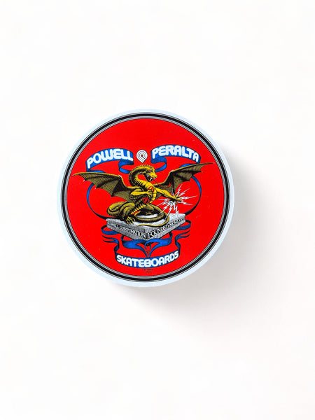 POWELL PERALTA | Cab Dragon Axis Mundi Vinyl Sticker | 4" Round