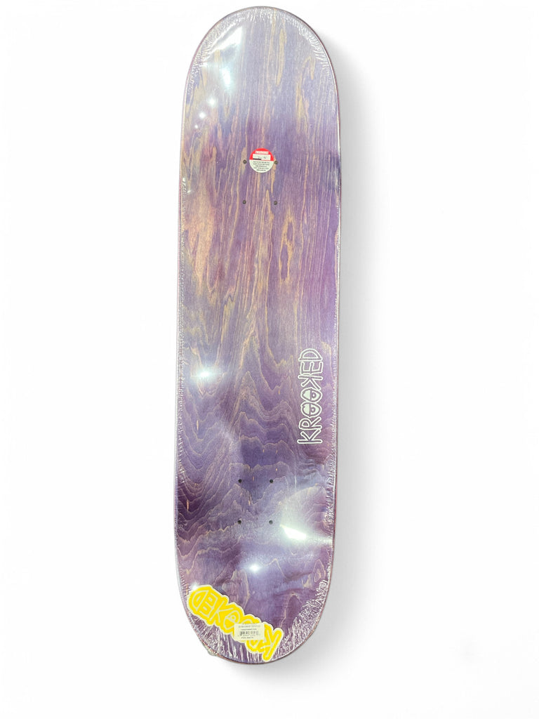 KROOKED SKATEBOARDS | Cernicky Popped | 8.38" Deck