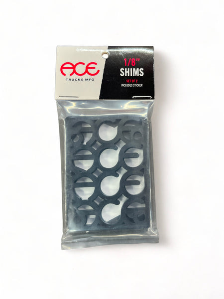 ACE TRUCKS | Shims Riser Pads | 1/8" Black