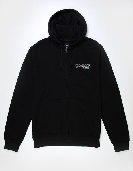 VANS | Break Made Fleece Zip Up | Black