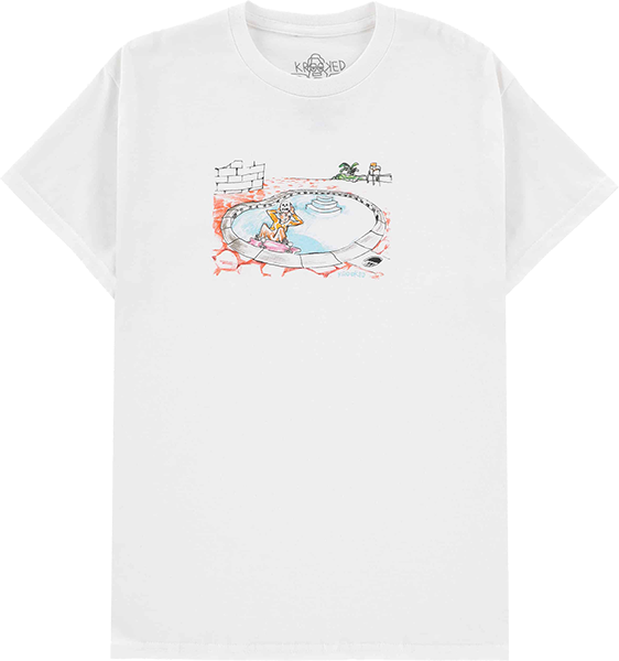 KROOKED | Skullride Tee | White