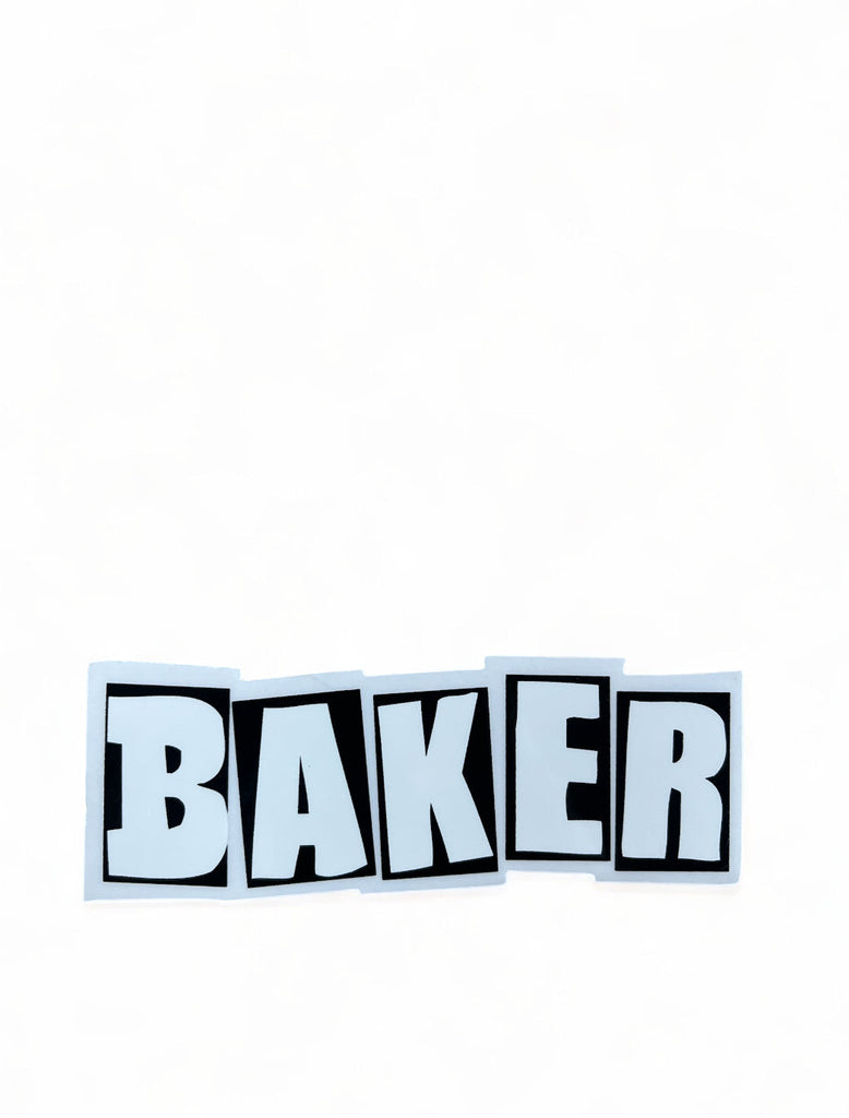 BAKER | Block Logo | Vinyl Sticker