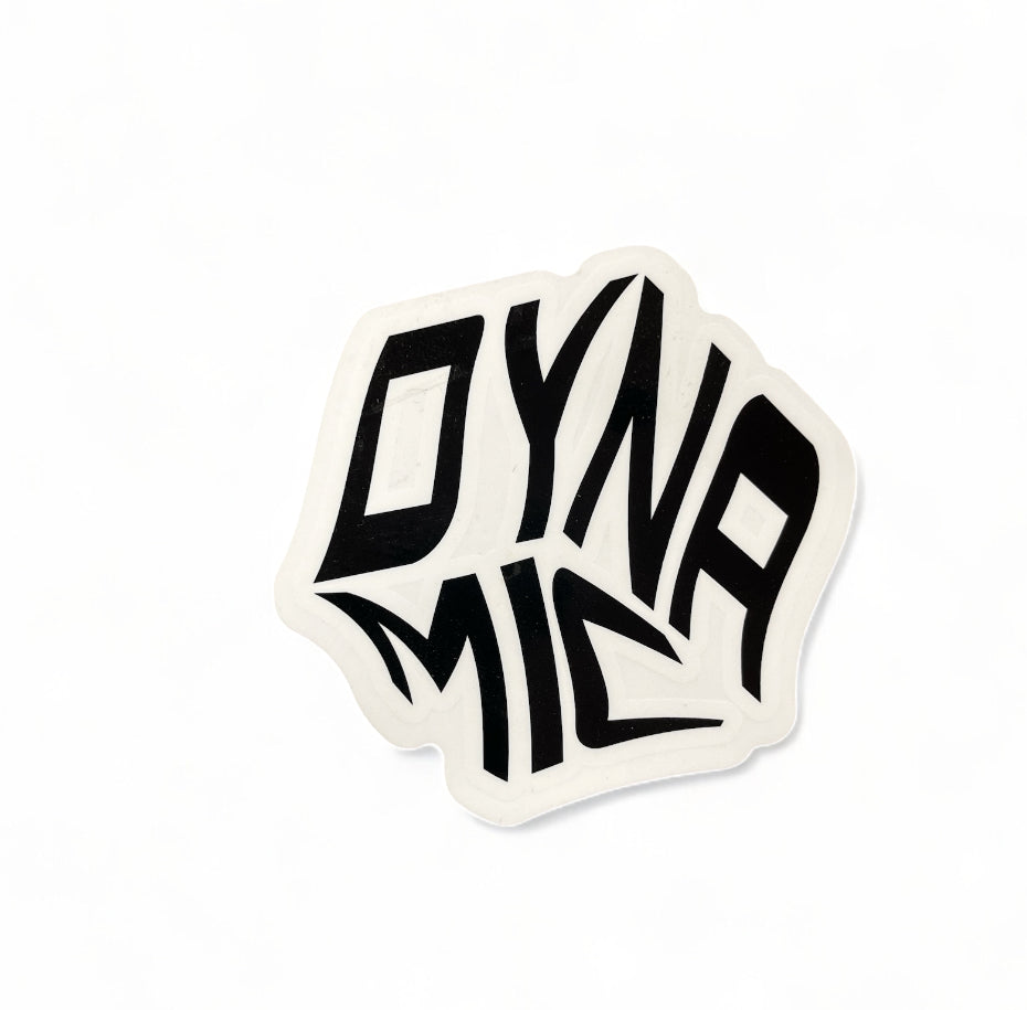 DYNAMIC | Fingerboards Round Vinyl Sticker | 2.5”