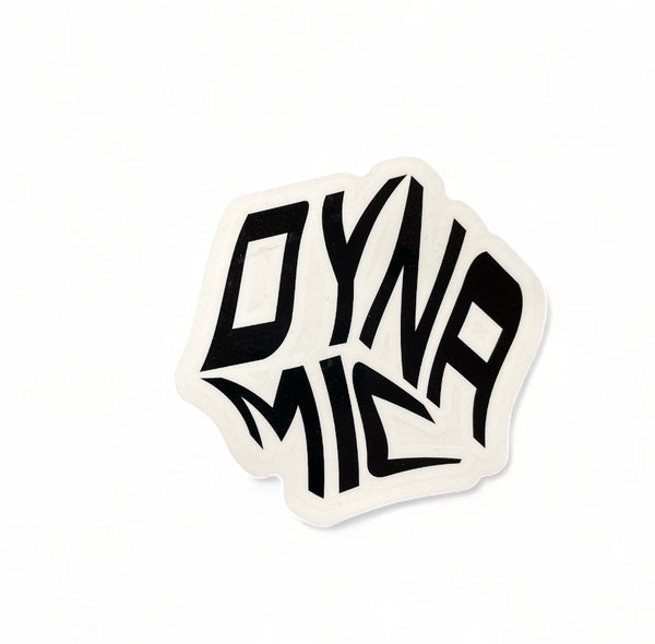 DYNAMIC | Fingerboards Round Vinyl Sticker | 2.5”