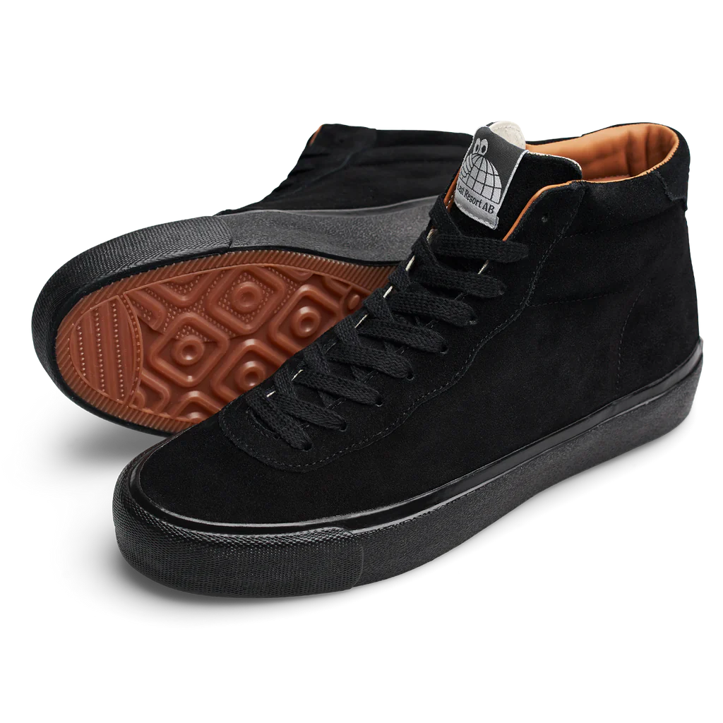 LAST RESORT AB | HI-Suede | Black/Black