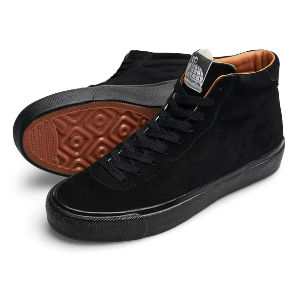 LAST RESORT AB | HI-Suede | Black/Black
