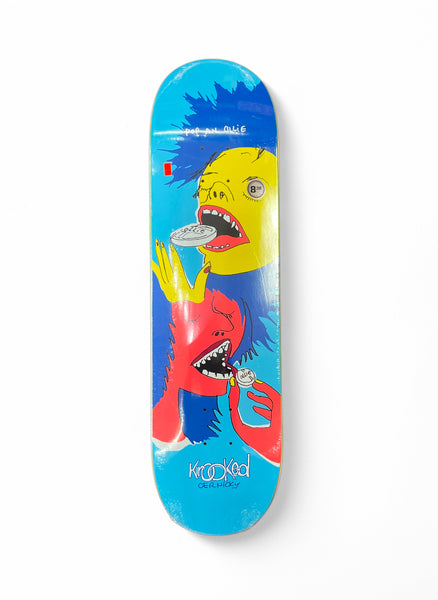 KROOKED SKATEBOARDS | Cernicky Popped | 8.38" Deck