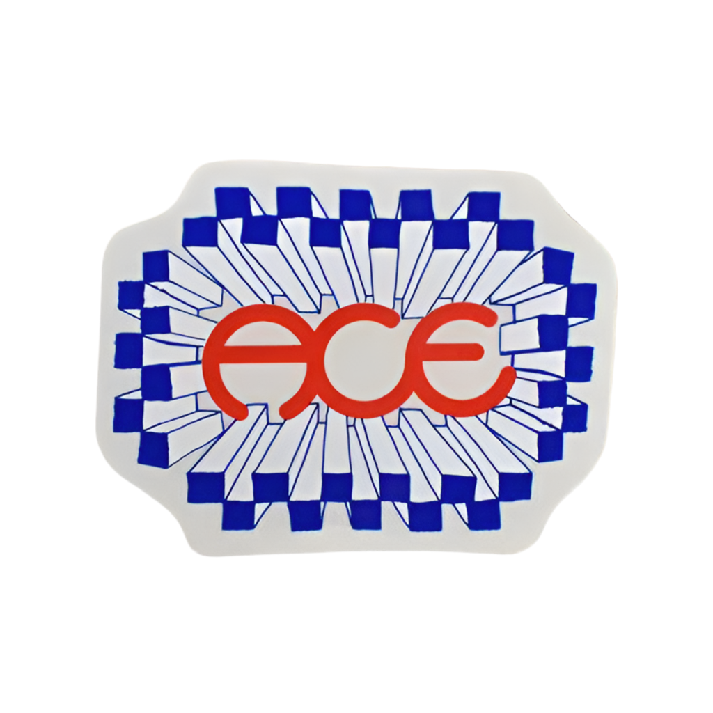 ACE TRUCKS | Clear Cell Vinyl Sticker | 4" X 5"