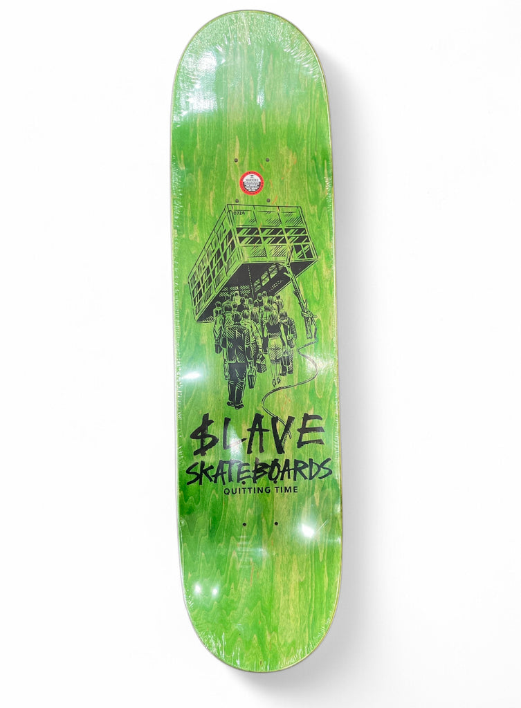 SLAVE SKATEBOARDS | Burke Quitting Time | 8.37" Deck