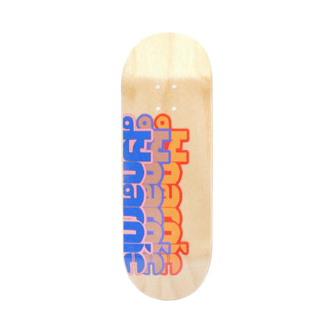 DYNAMIC | Fingerboard Triple Stack Deck | Natural Stain