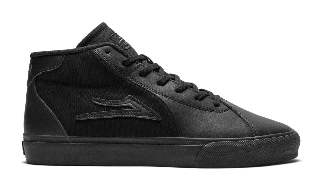 LAKAI | Flaco 2 Mid Black Leather | Black