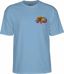 POWELL PERALTA | Youth Oval Dragon Carolina Tee | Blue