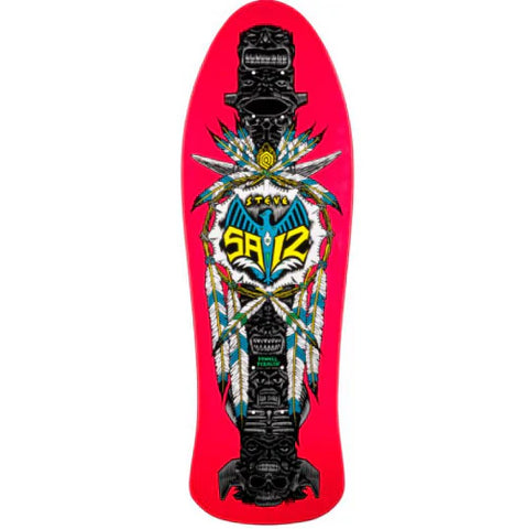 POWELL PERALTA | Steve Saiz Totem Deck | Pink 10" x 30.81"