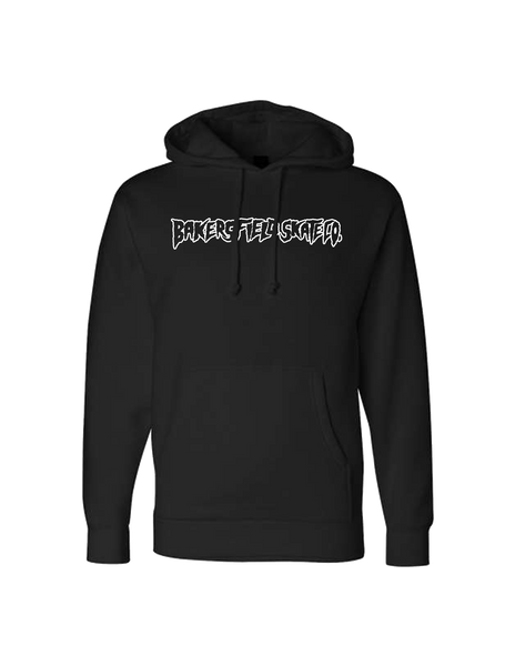 BAKERSFIELD SKATEBOARD CO. | " BAKOMANIA" Premium Hoodie | Black